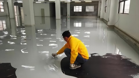 开平防腐防静电地坪,防腐防静电自流平地坪